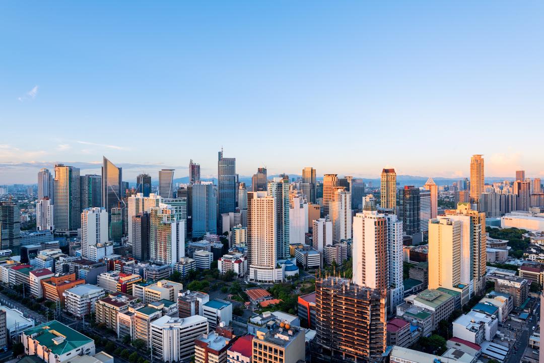 Manila, Makati skyline