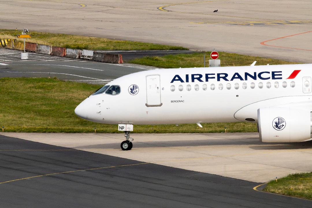 Air France accueille un nouvel Airbus A220 baptisé « Bergerac »