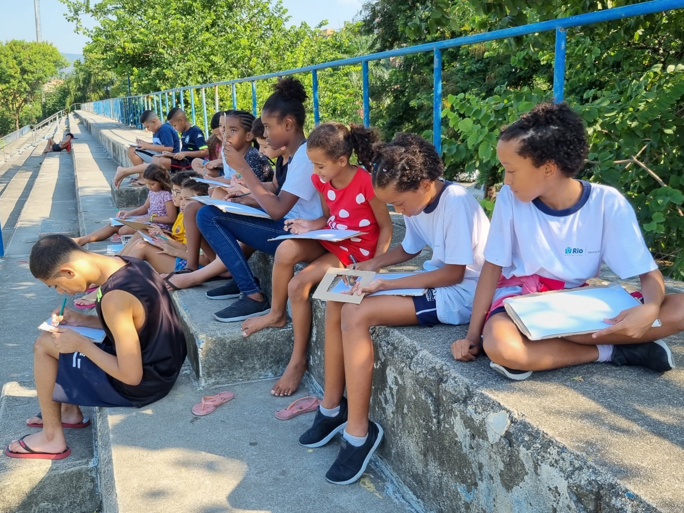Soutien aux programmes d’alphabétisation, d’art et de sport de l’école Projeto Uerê, à Rio de Janeiro