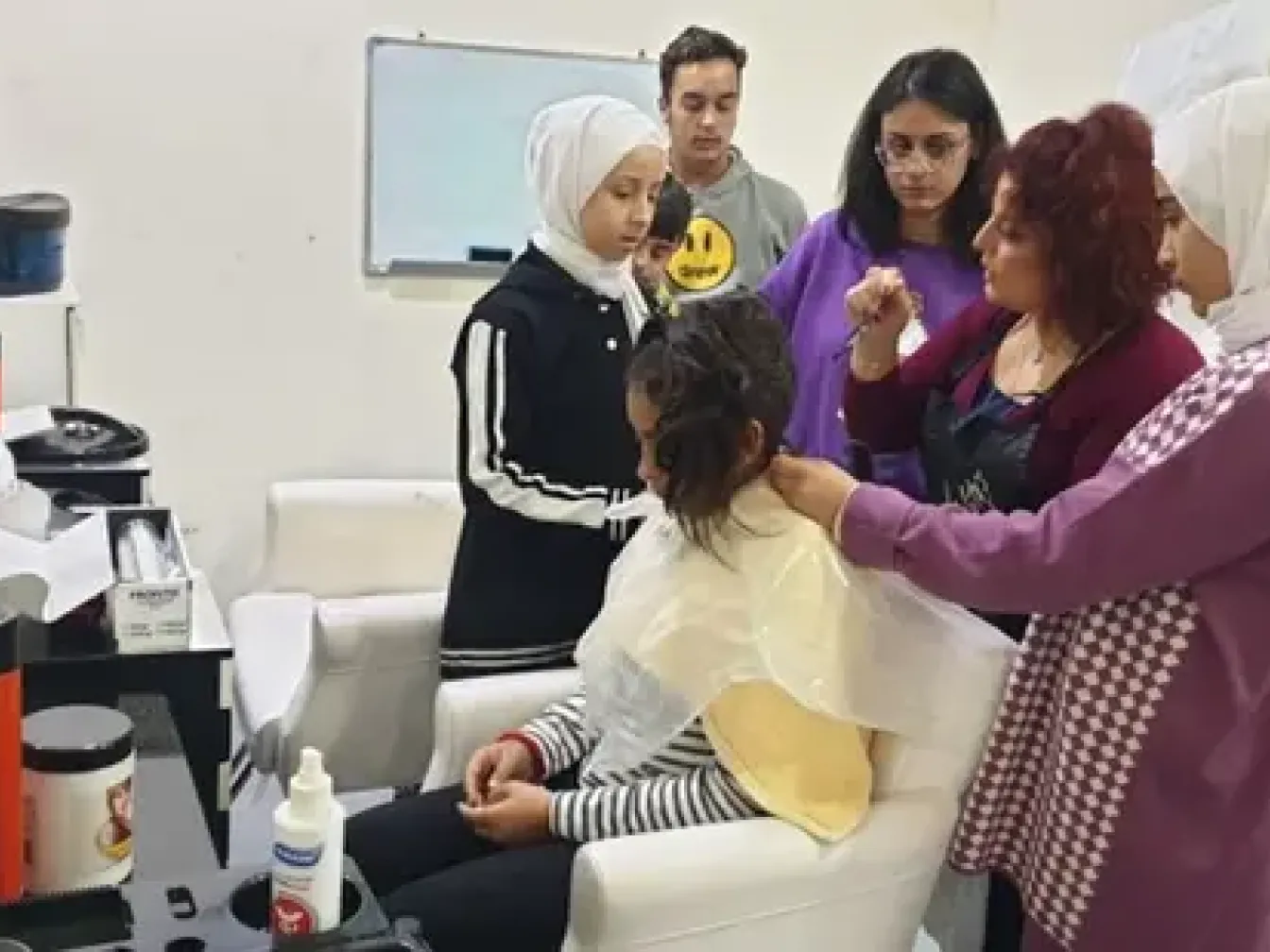 Insertion socio-professionnelle pour des jeunes vulnérables dans des camps de réfugiés, au Nord et au Sud du Liban