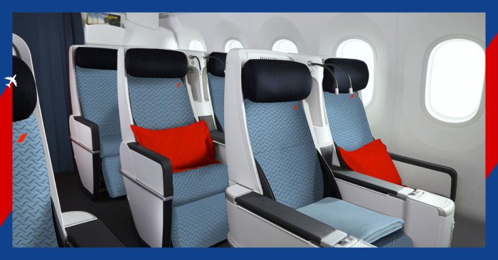 Cabine premium economy DP