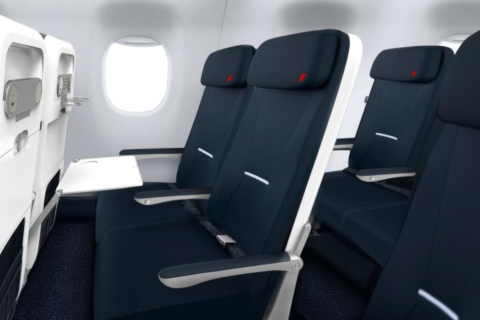 Nouvelle cabine Embraer 190
