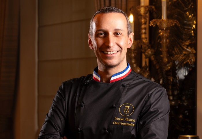 Xavier Thuizat, nouveau sommelier pour Air France