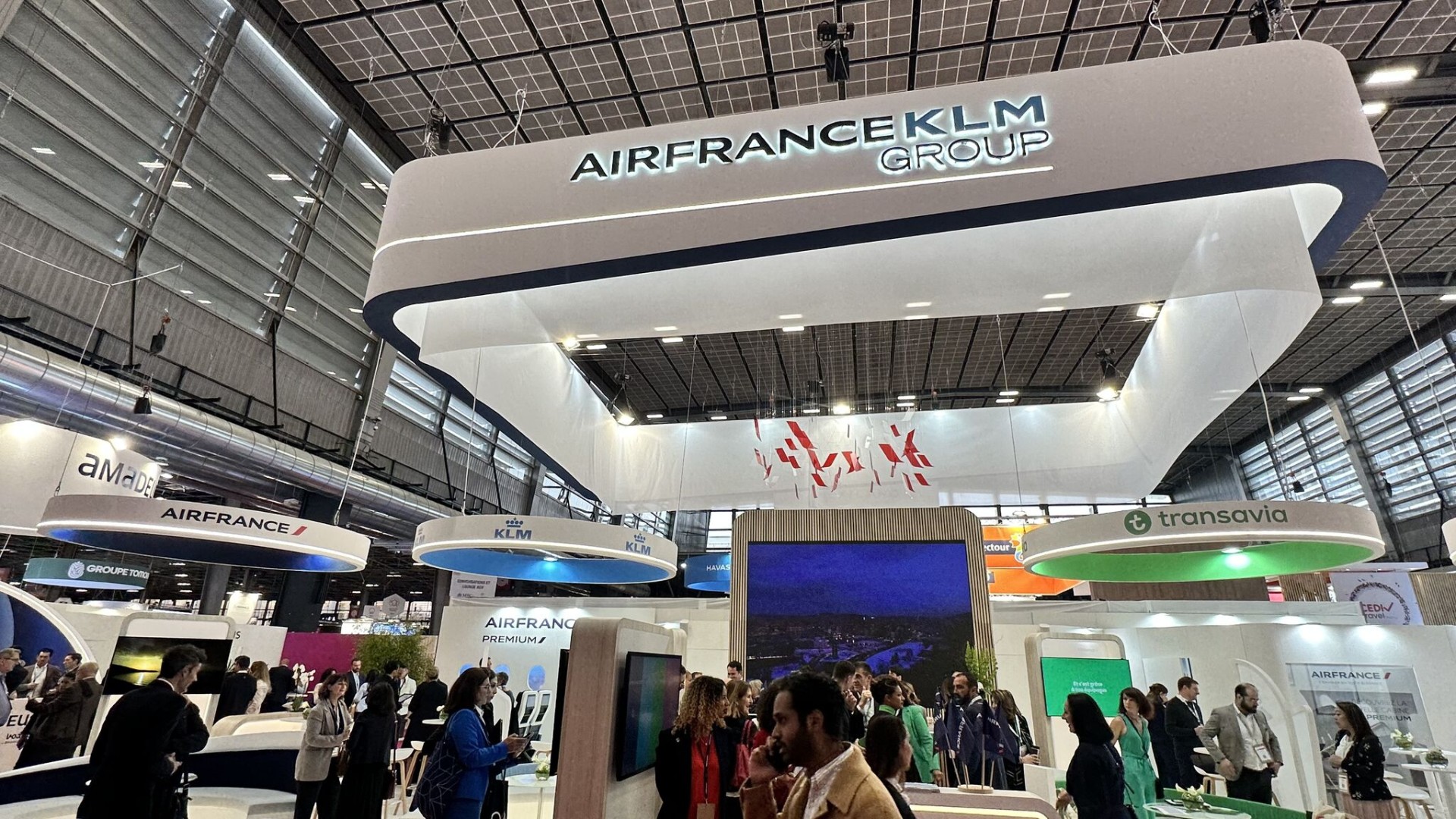 Stand Air France-KLM au salon IFTM Top résa