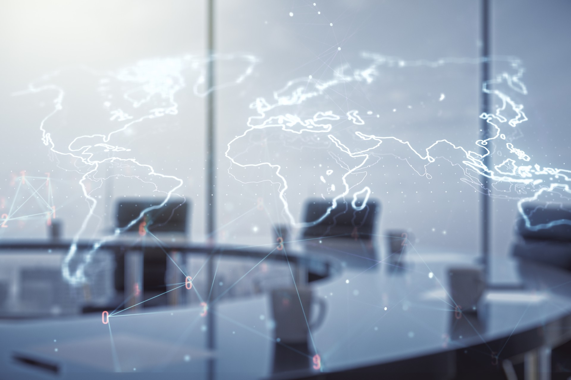 world map desk