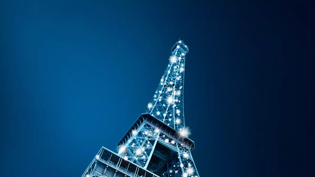 Illustration corporate tour Eiffel