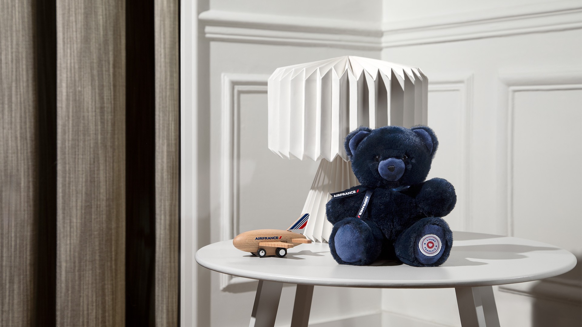 Ourson peluche Air France x Doudou et Compagnie