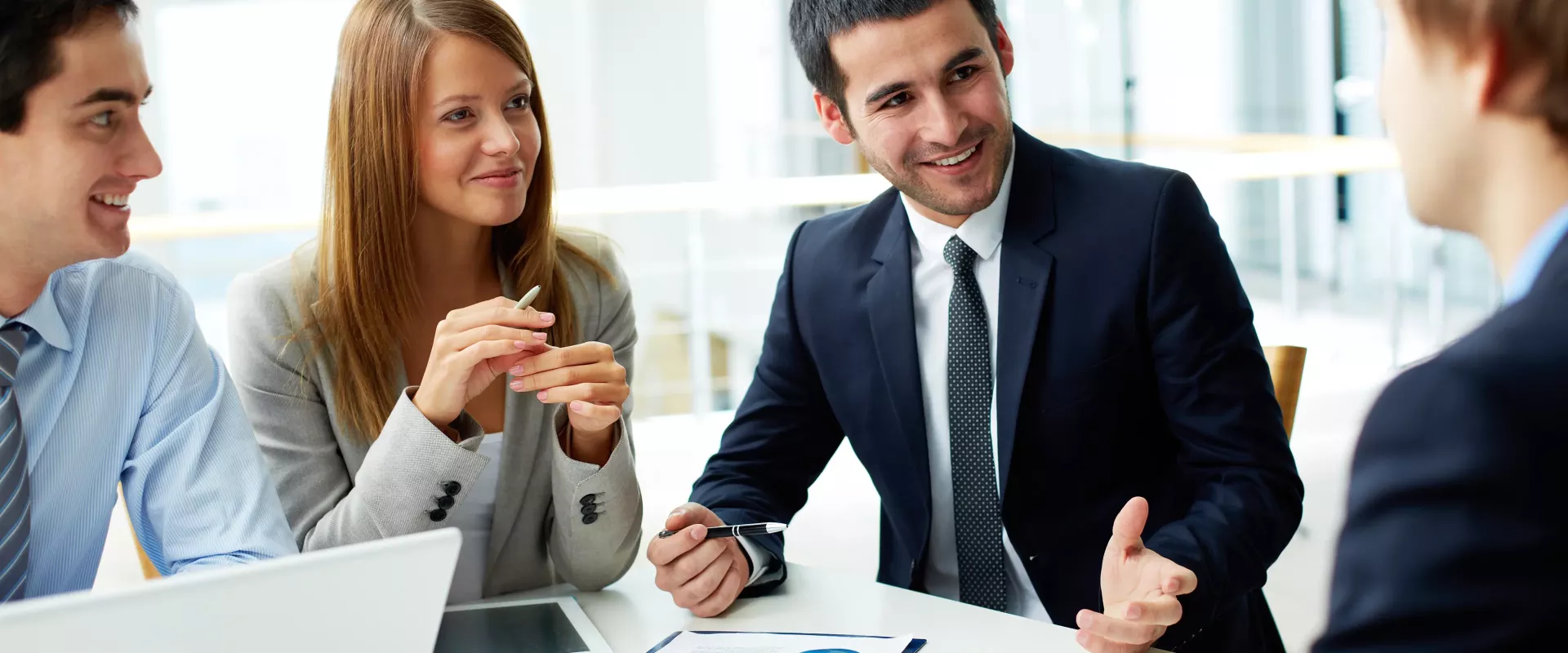Rencontre entre employés