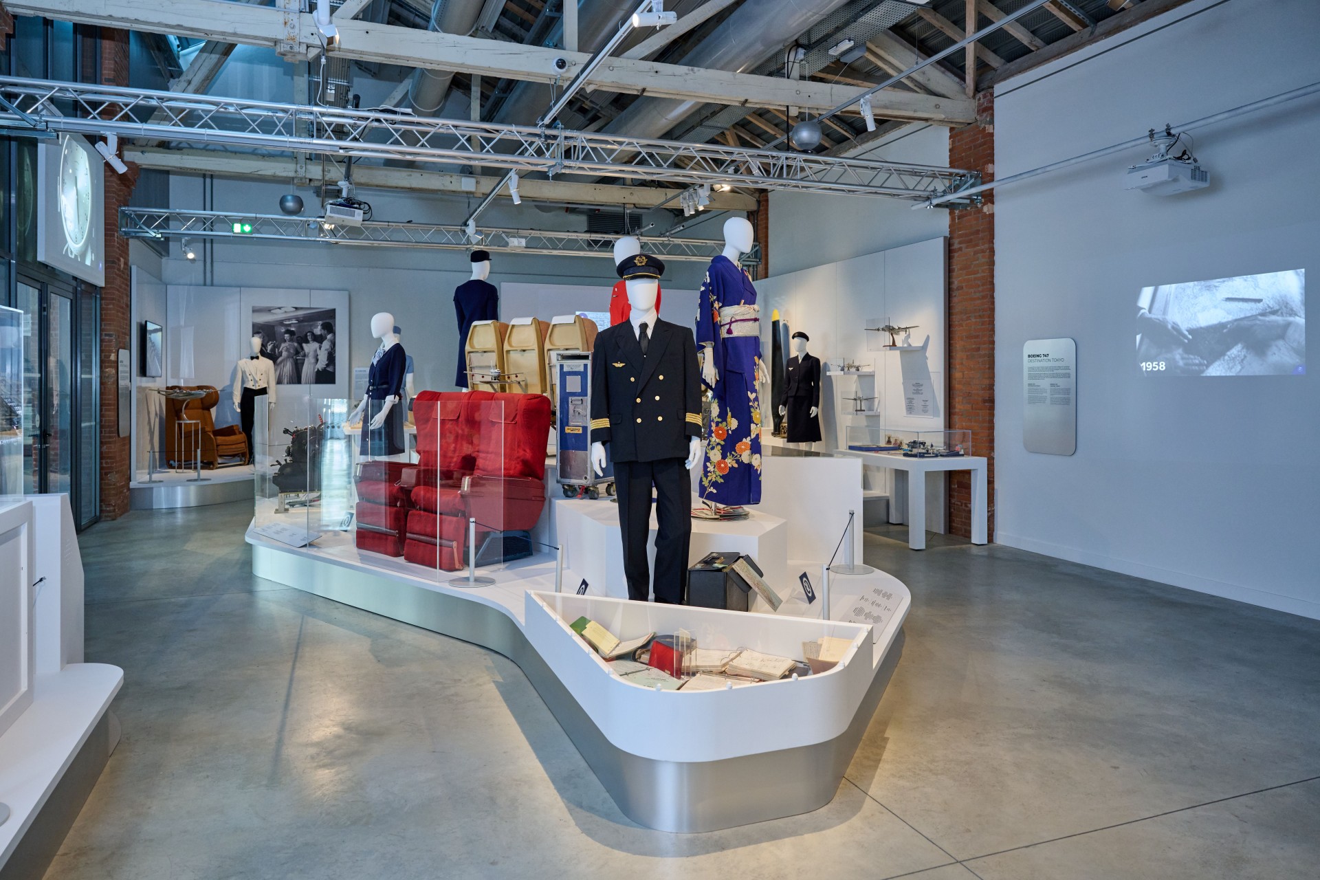 Exposition Air France - Uniformes