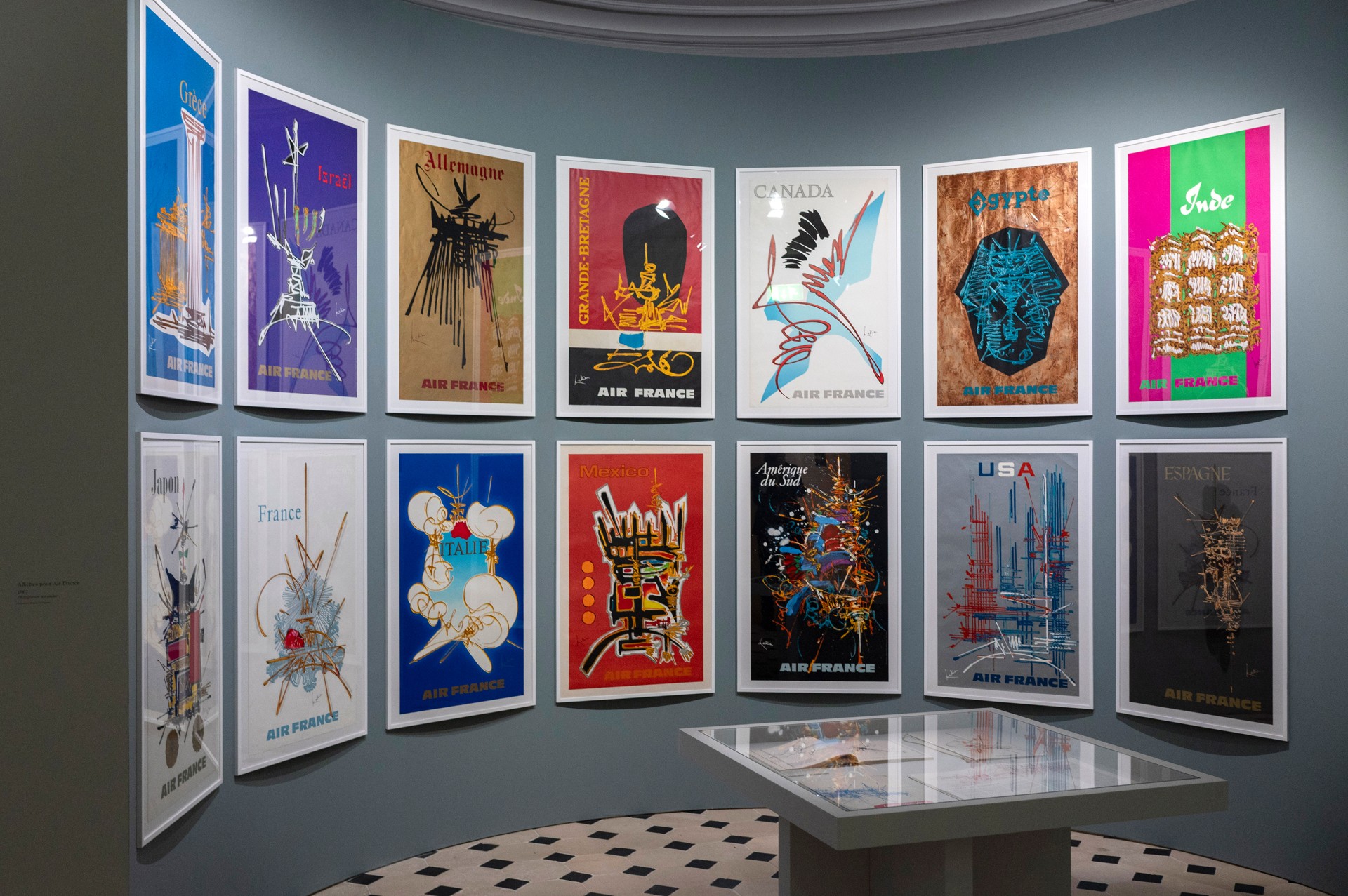 Exposition Georges Mathieu à la Monnaie de Paris
