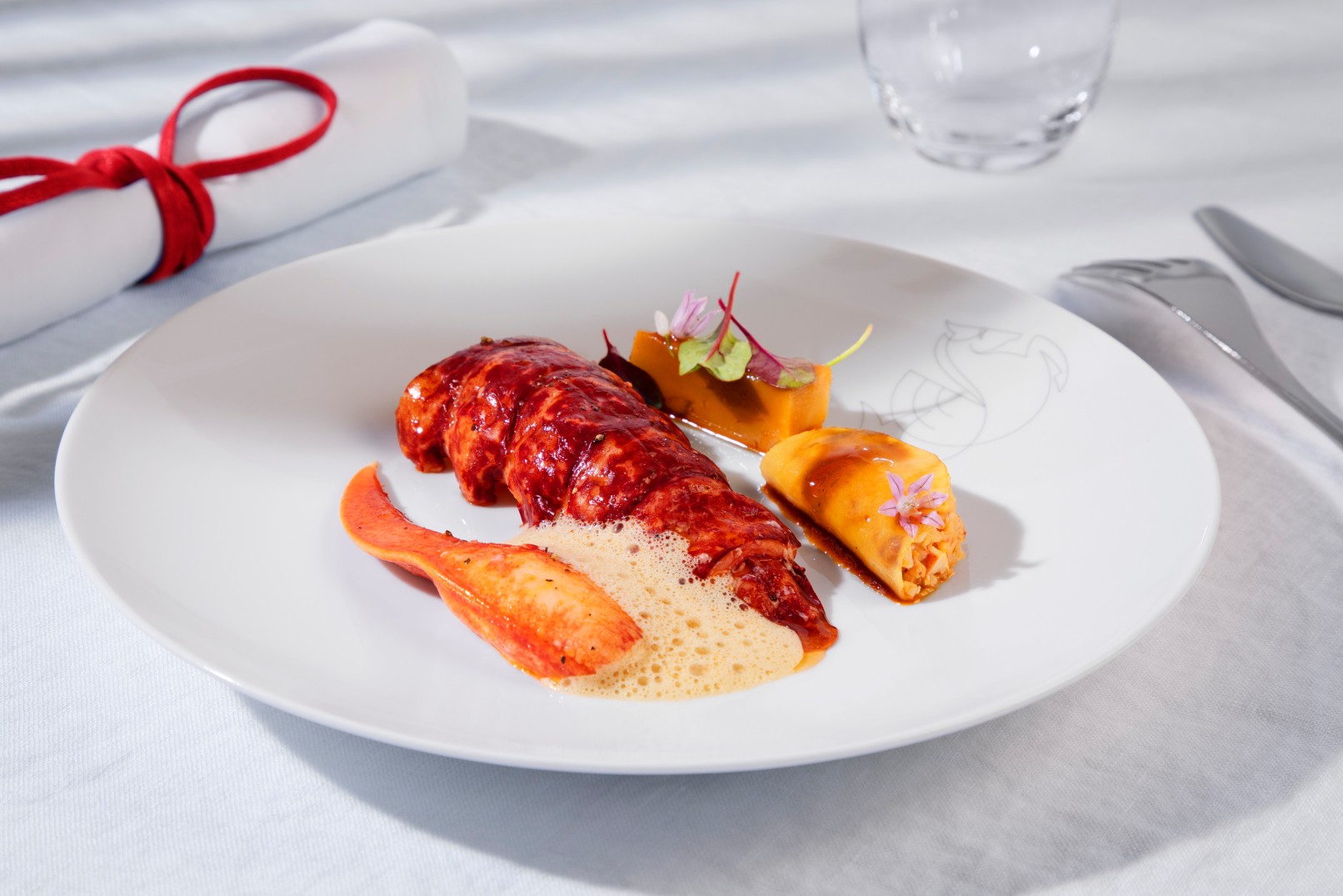 Plat au homard