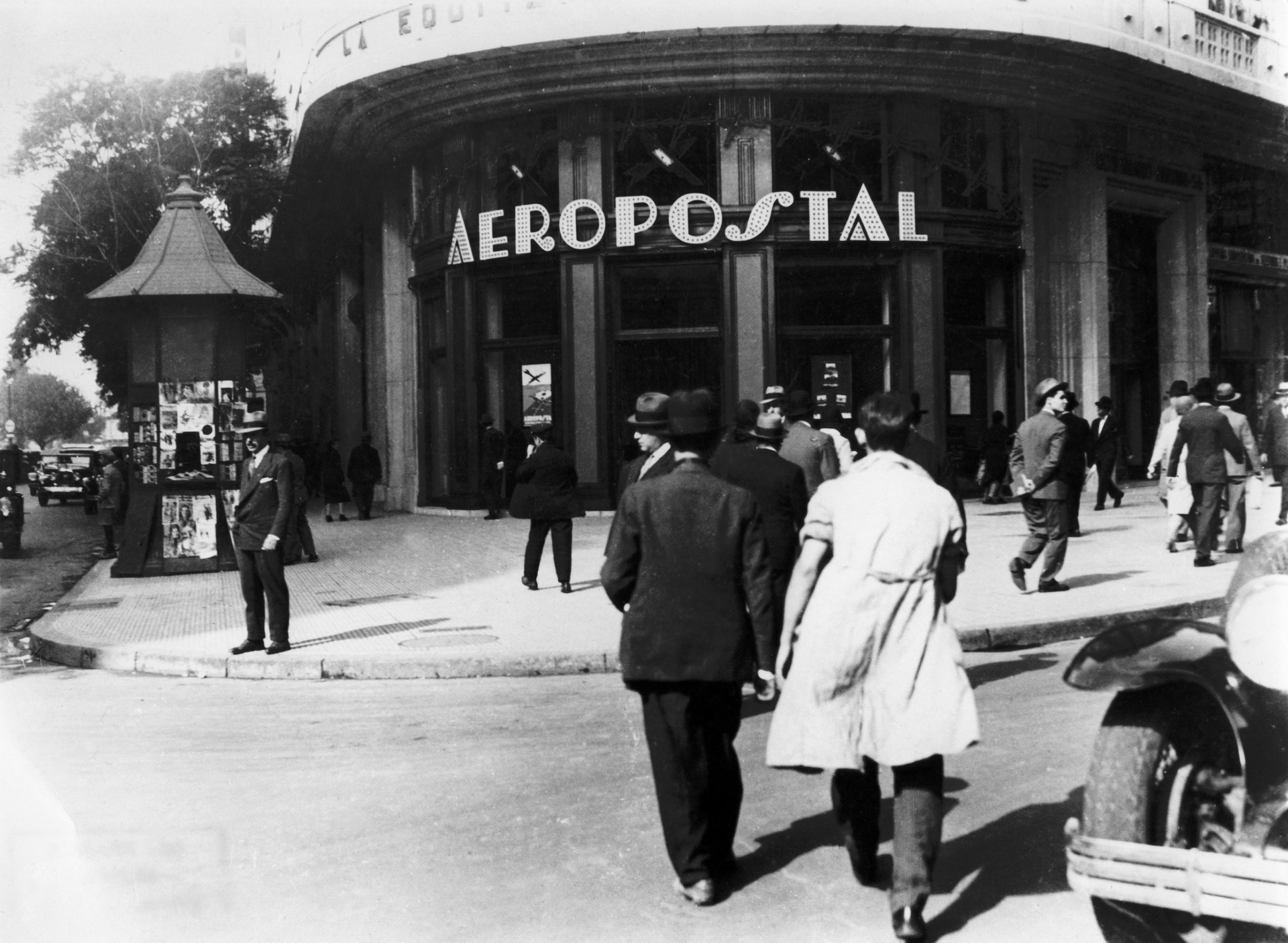 Image d'époque aeropostal