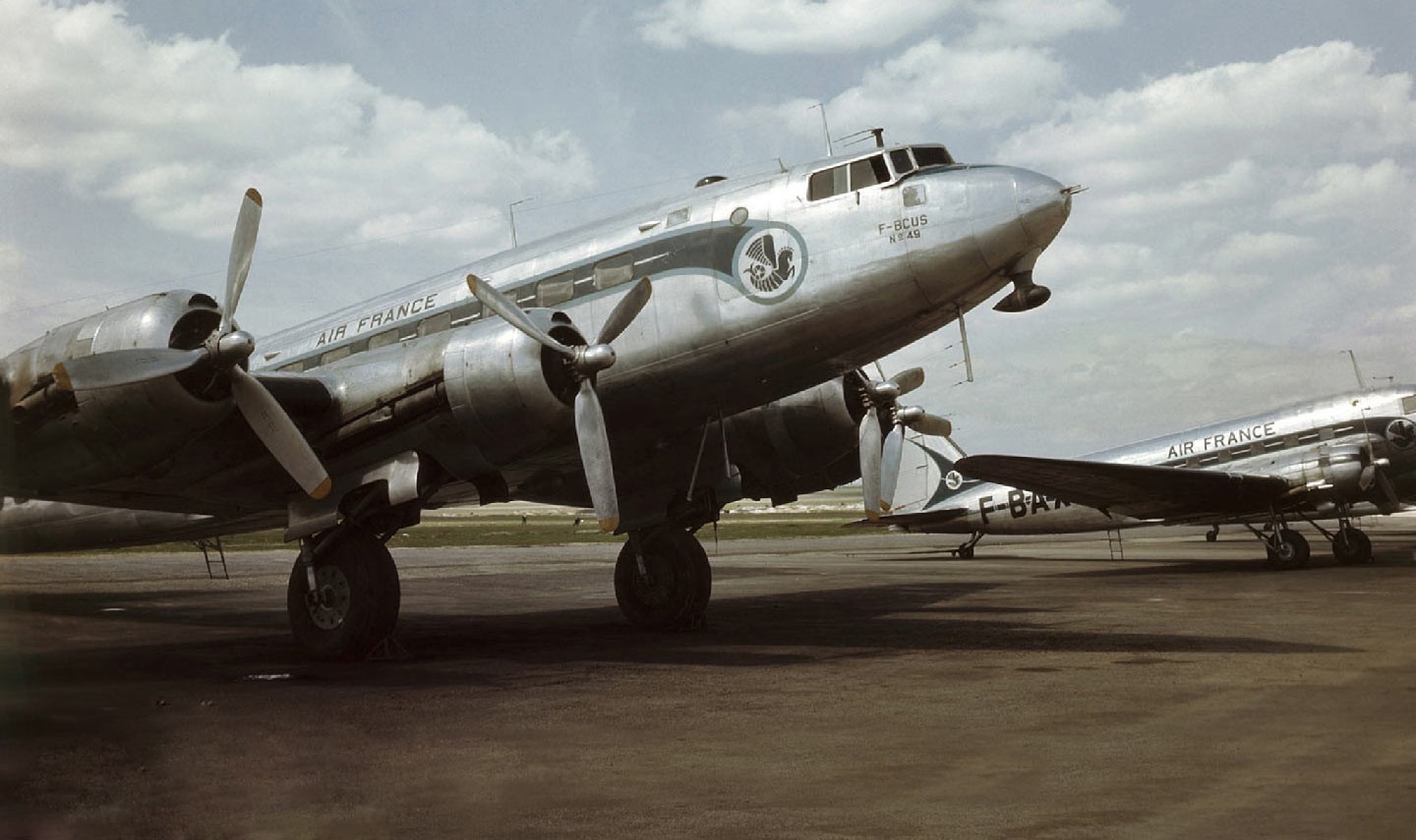 Photo d'époque avion