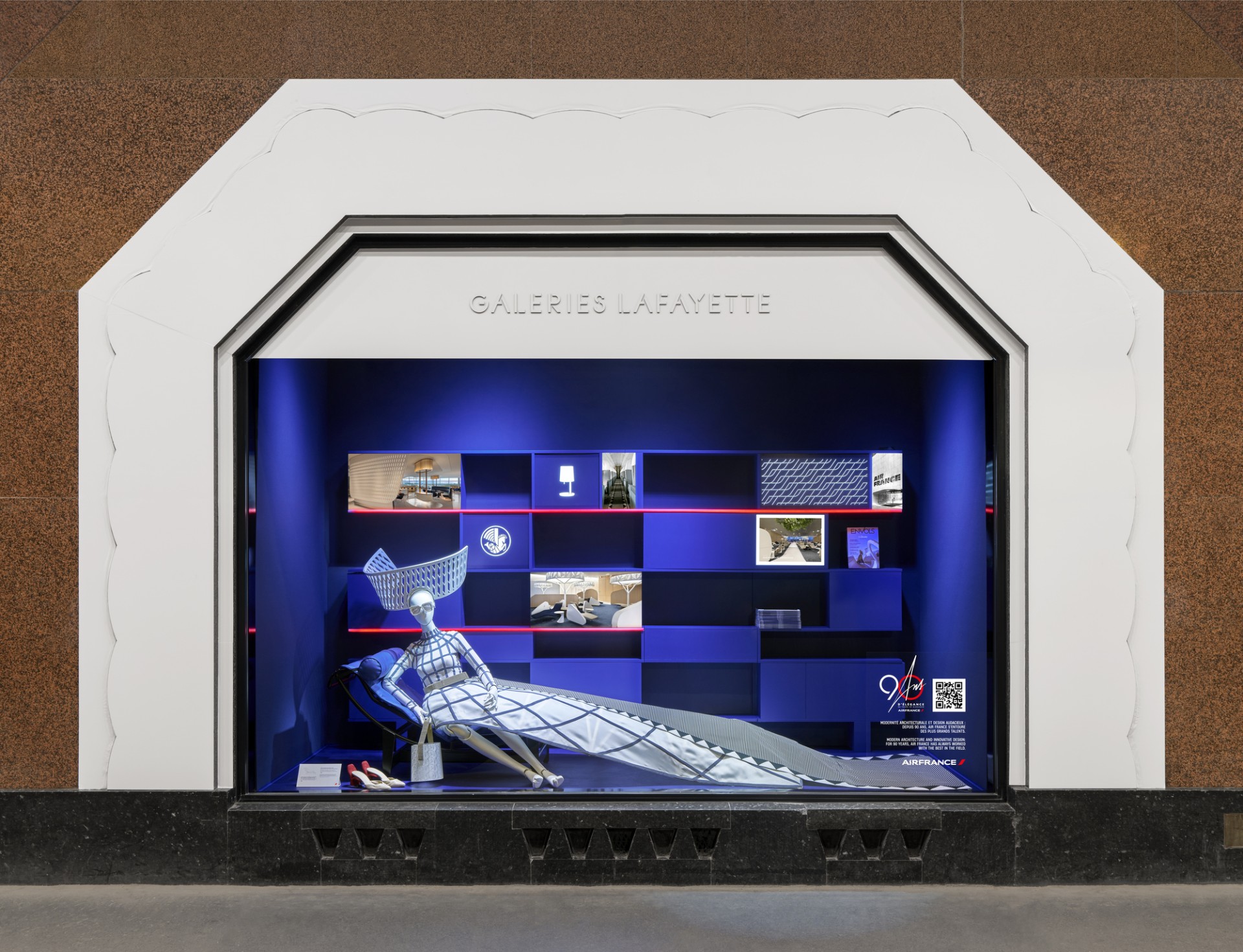 Vitrine 90 ans Architecture et Design
