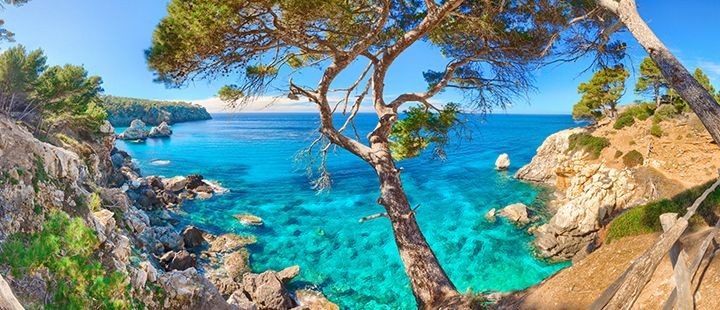 Paysage de bord de mer